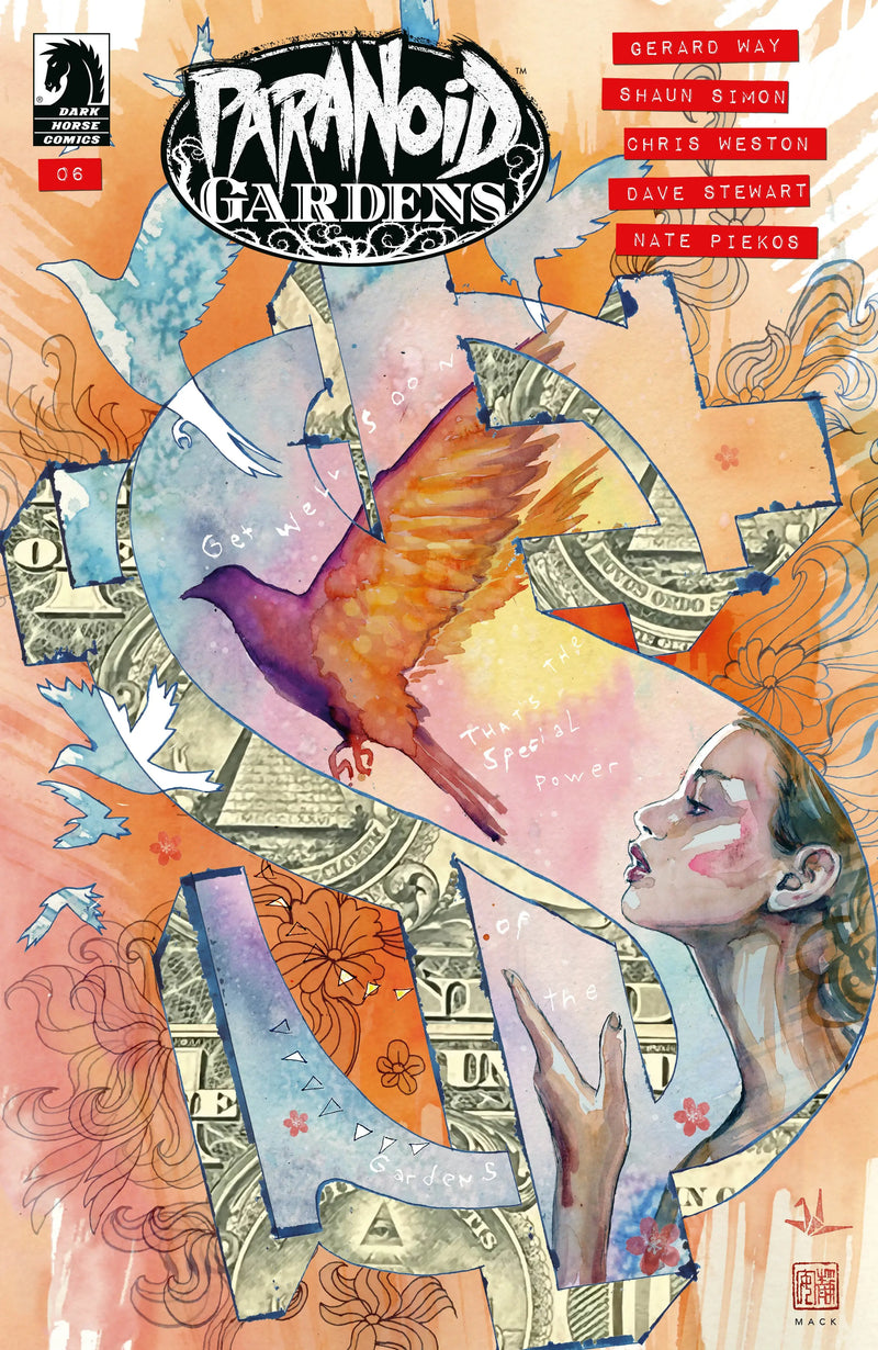Paranoid Gardens #6 (Cover B) (David Mack) Dark Horse