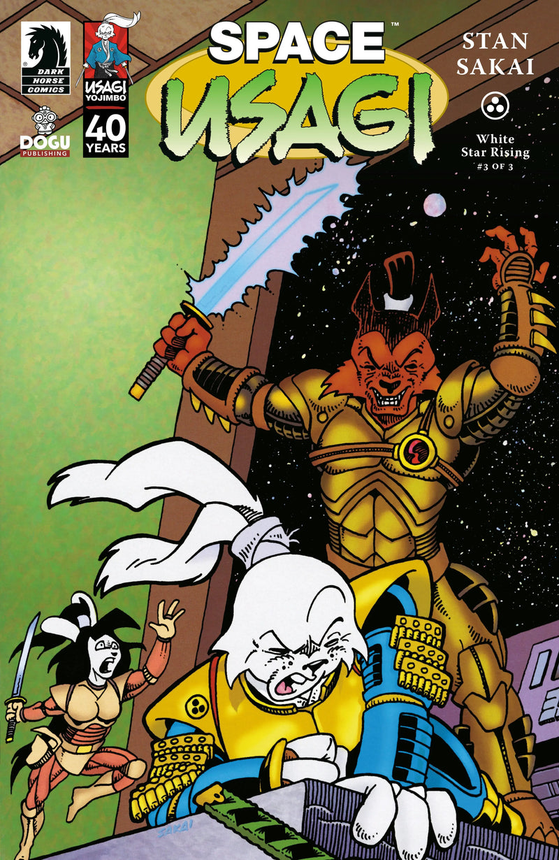 Space Usagi: White Star Rising #3 (Cover A) (Stan Sakai) Dark Horse