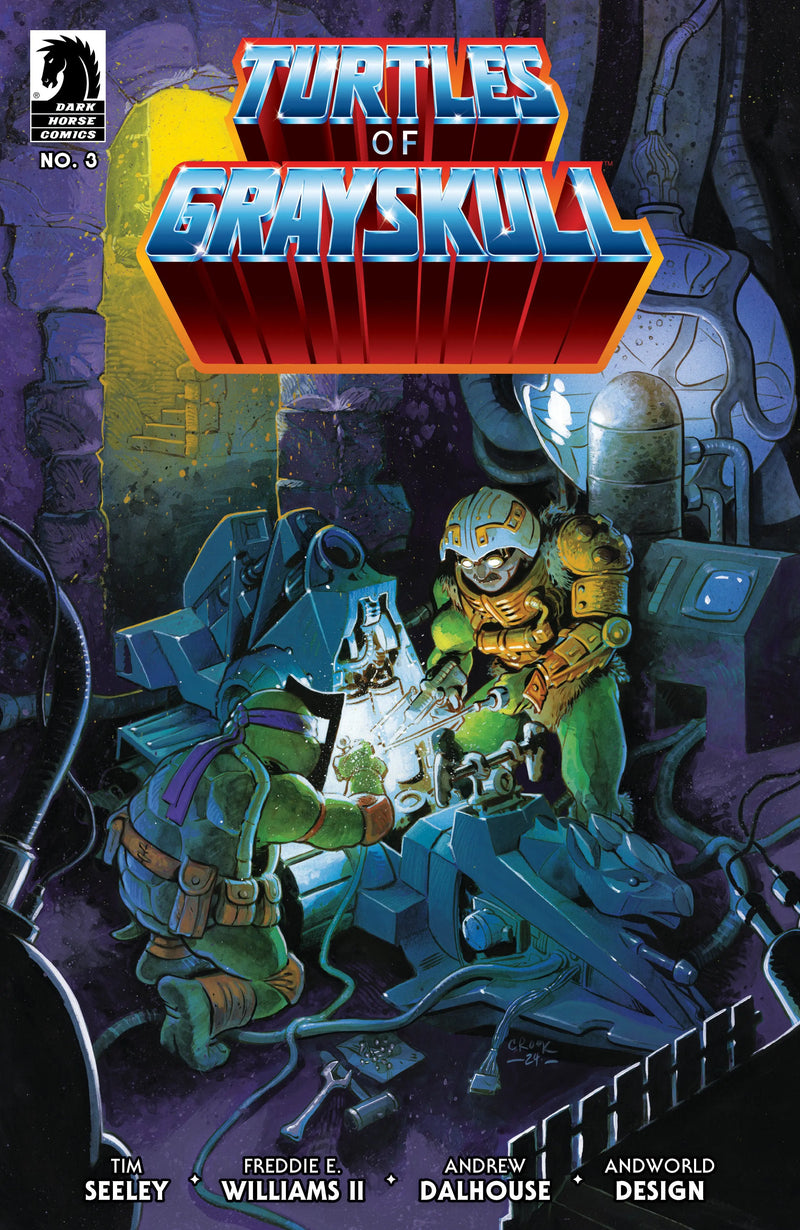 Masters Of The Universe/Teenage Mutant Ninja Turtles: Turtles Of Grayskull #3 (Cover B) (Tyler Crook) Dark Horse