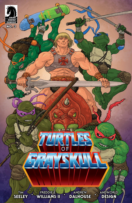 Masters Of The Universe/Teenage Mutant Ninja Turtles: Turtles Of Grayskull #3 (Cover C) (Ramon Villalobos) Dark Horse