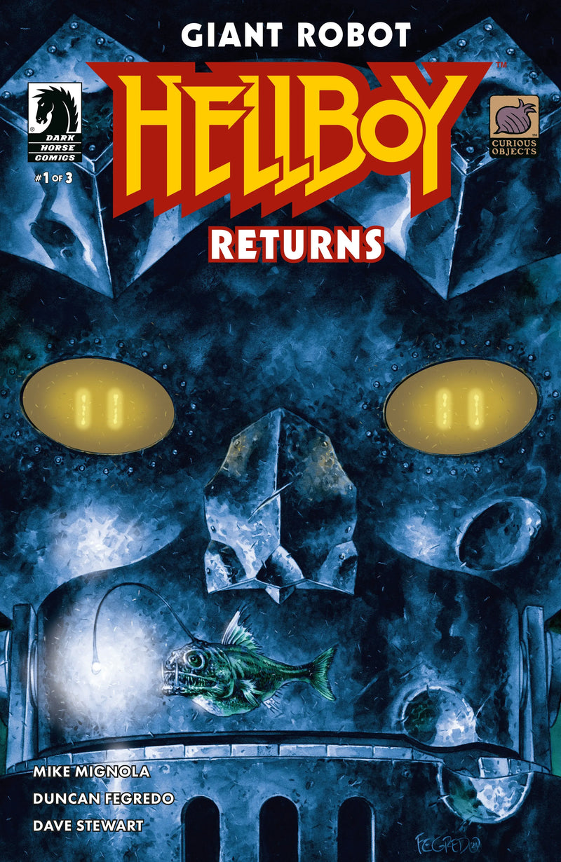 Giant Robot Hellboy Returns #1 (Cover A) (Duncan Fegredo) Dark Horse