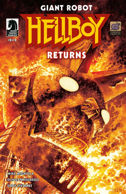 Giant Robot Hellboy Returns #2 (Cover A) (Duncan Fegredo) Dark Horse
