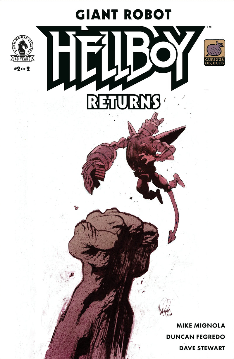 Giant Robot Hellboy Returns #2 (Cover B) (James Harren) Dark Horse