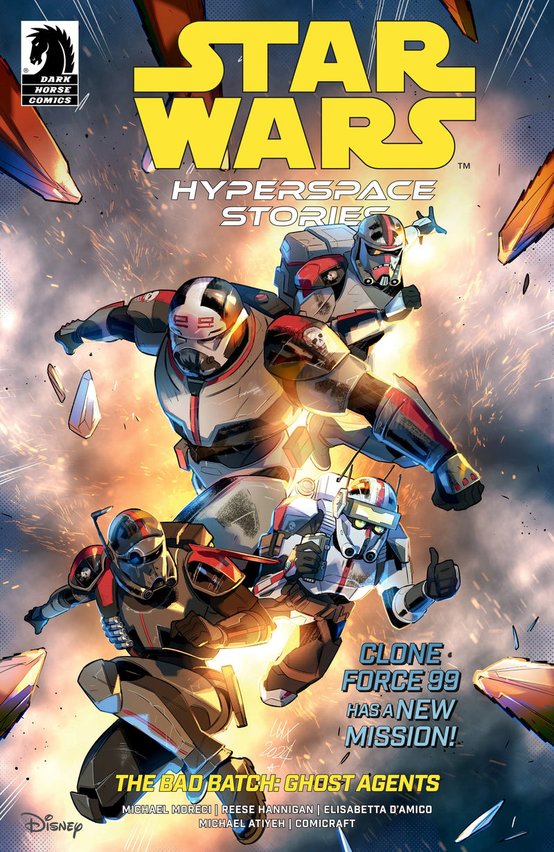 Star Wars: Hyperspace Stories-The Bad Batch--Ghost Agents #1 (Cover A) (Valeria Fa Voccia) Dark Horse
