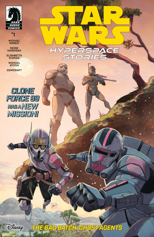 Star Wars: Hyperspace Stories-The Bad Batch--Ghost Agents #1 (Cover B) (French Car Lomagno) Dark Horse