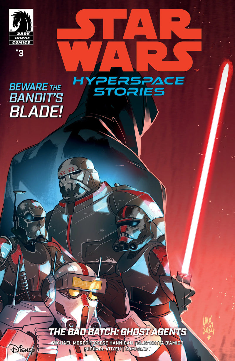 Star Wars: Hyperspace Stories-The Bad Batch--Ghost Agents #3 (Cover A) (Valeria Favoccia) Dark Horse