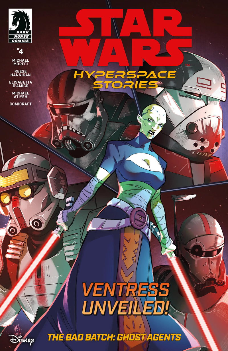 Star Wars Bad Batch Ghost Agents #4 Cover A Favoccia Dark Horse