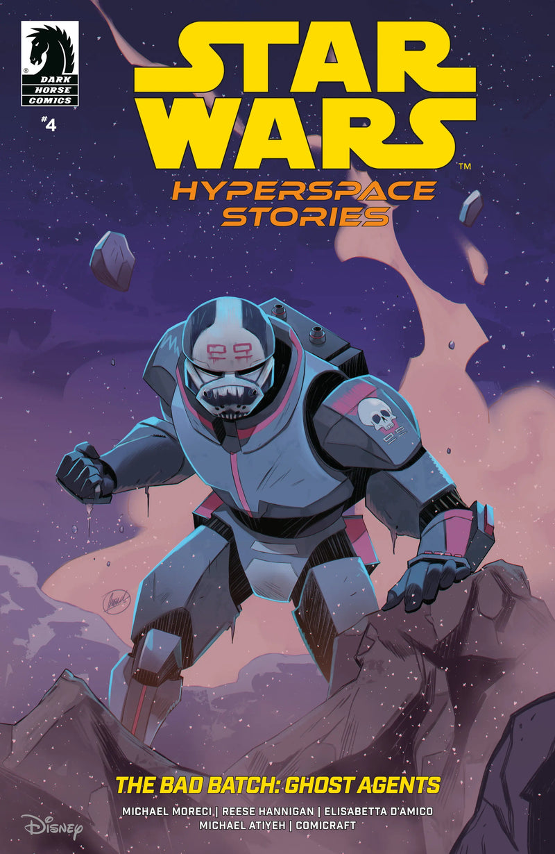 Star Wars Bad Batch Ghost Agents #4 Cover B Carlomagno Dark Horse