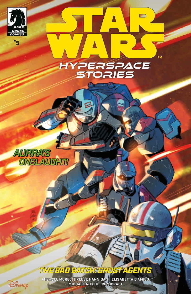 Star Wars: Hyperspace Stories: The Bad Batch--Ghost Agents #5 (Cover A) (Valeria Favoccia) Dark Horse