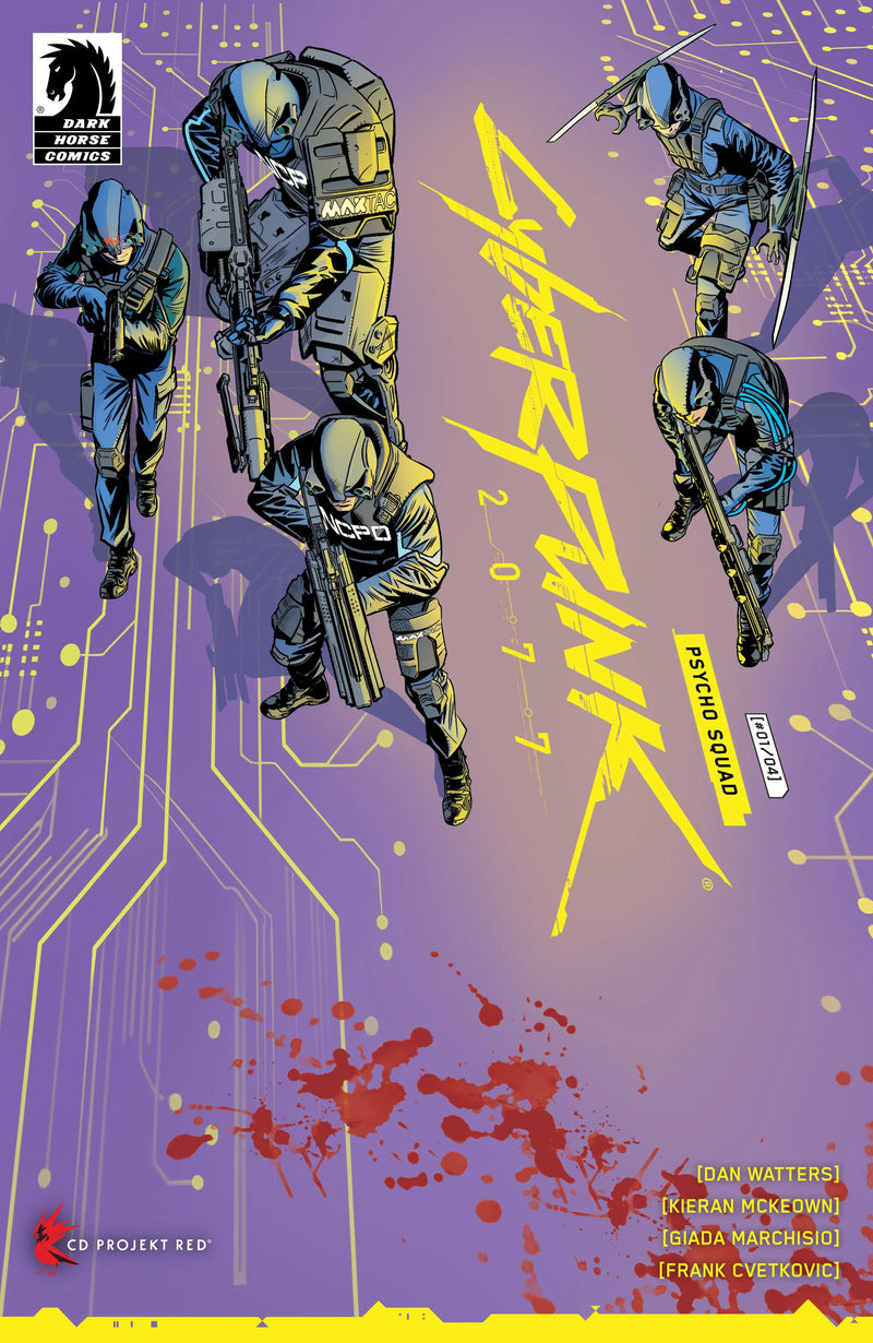 Cyberpunk 2077: Psycho Squad #1 (Cover A) (Kieran Mckeown) Dark Horse