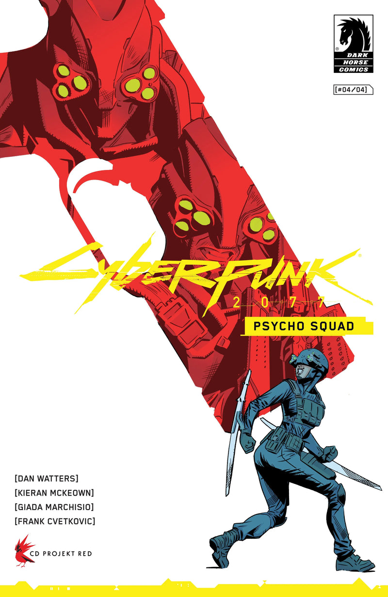 Cyberpunk 2077: Psycho Squad #4 (Cover A) (Kieran Mckeown) Dark Horse