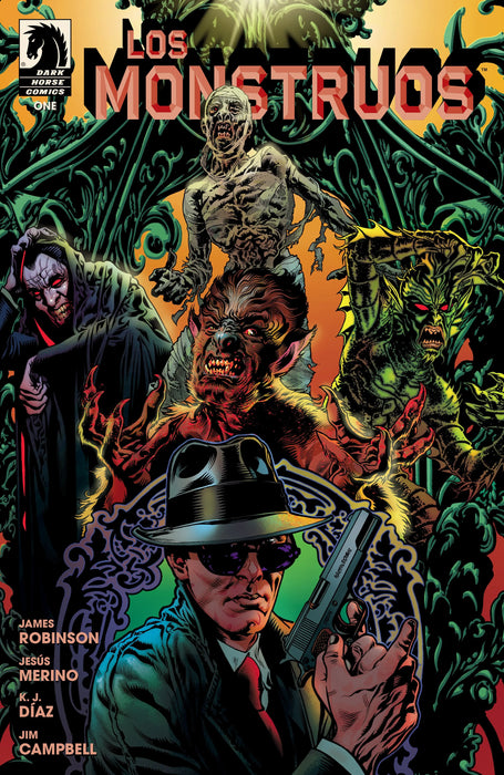 Los Monstruos #1 (Cover B) (Tony Harris) Dark Horse