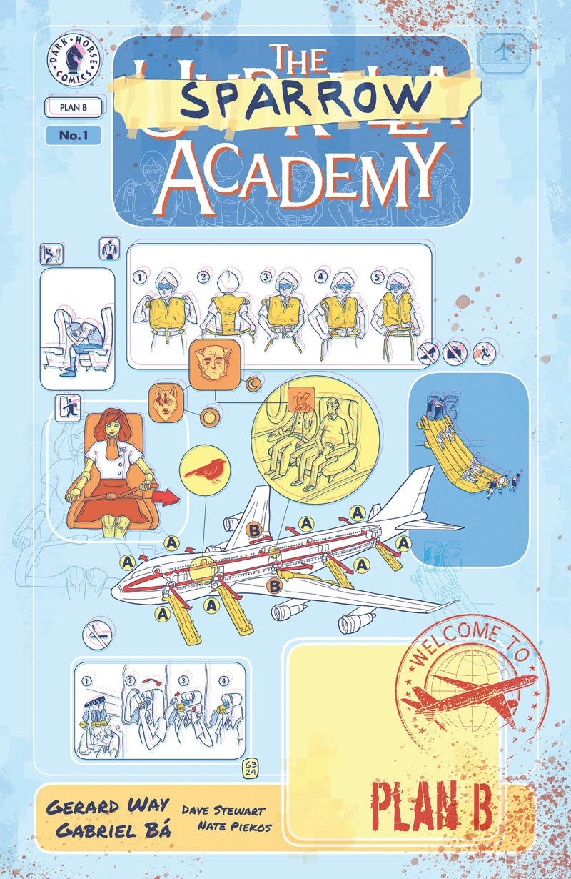 The Umbrella Academy: Plan B #1 (Cover A) (Gabriel Bá) Dark Horse