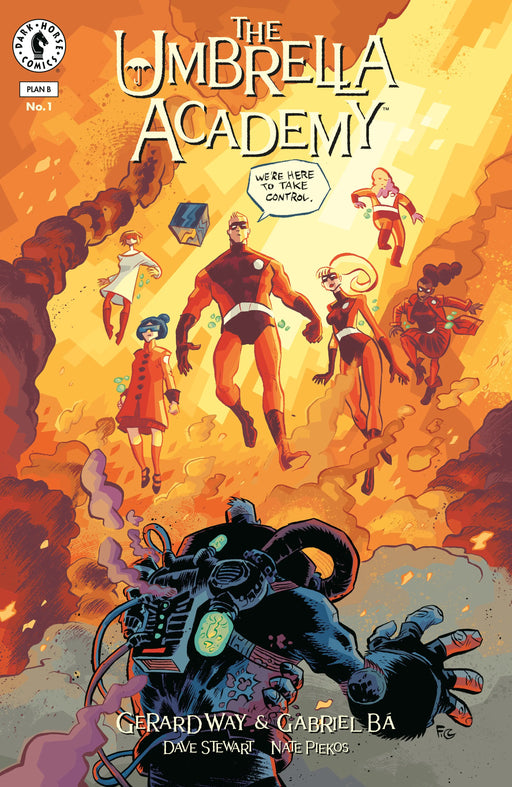 The Umbrella Academy: Plan B #1 (Cover B) (Fabio Moon) Dark Horse