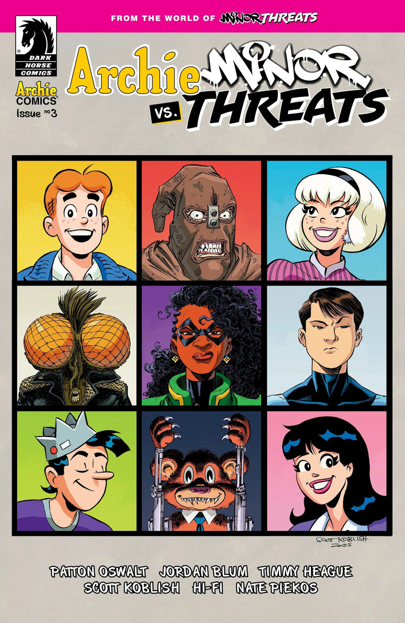 Archie vs Minor Threats #3 Dark Horse
