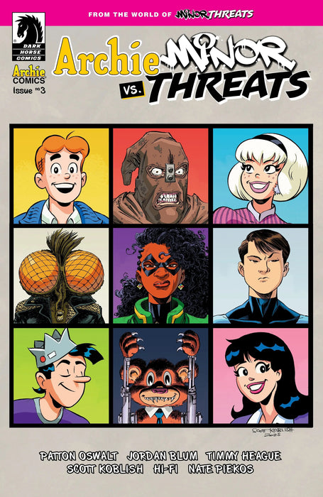 Archie vs Minor Threats #3 Dark Horse