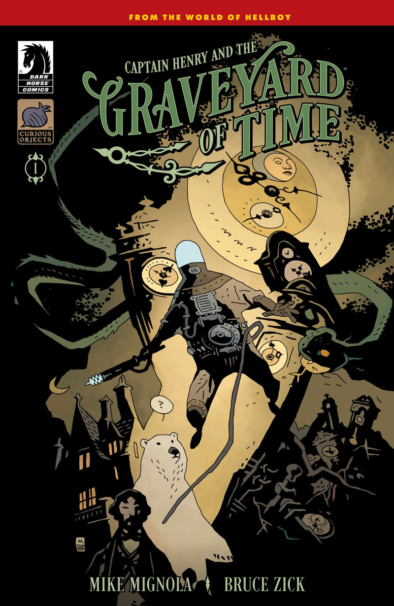 Captain Henry And The Graveyard Of Time #1 (Cover B) (Mike Mignola) Dark Horse