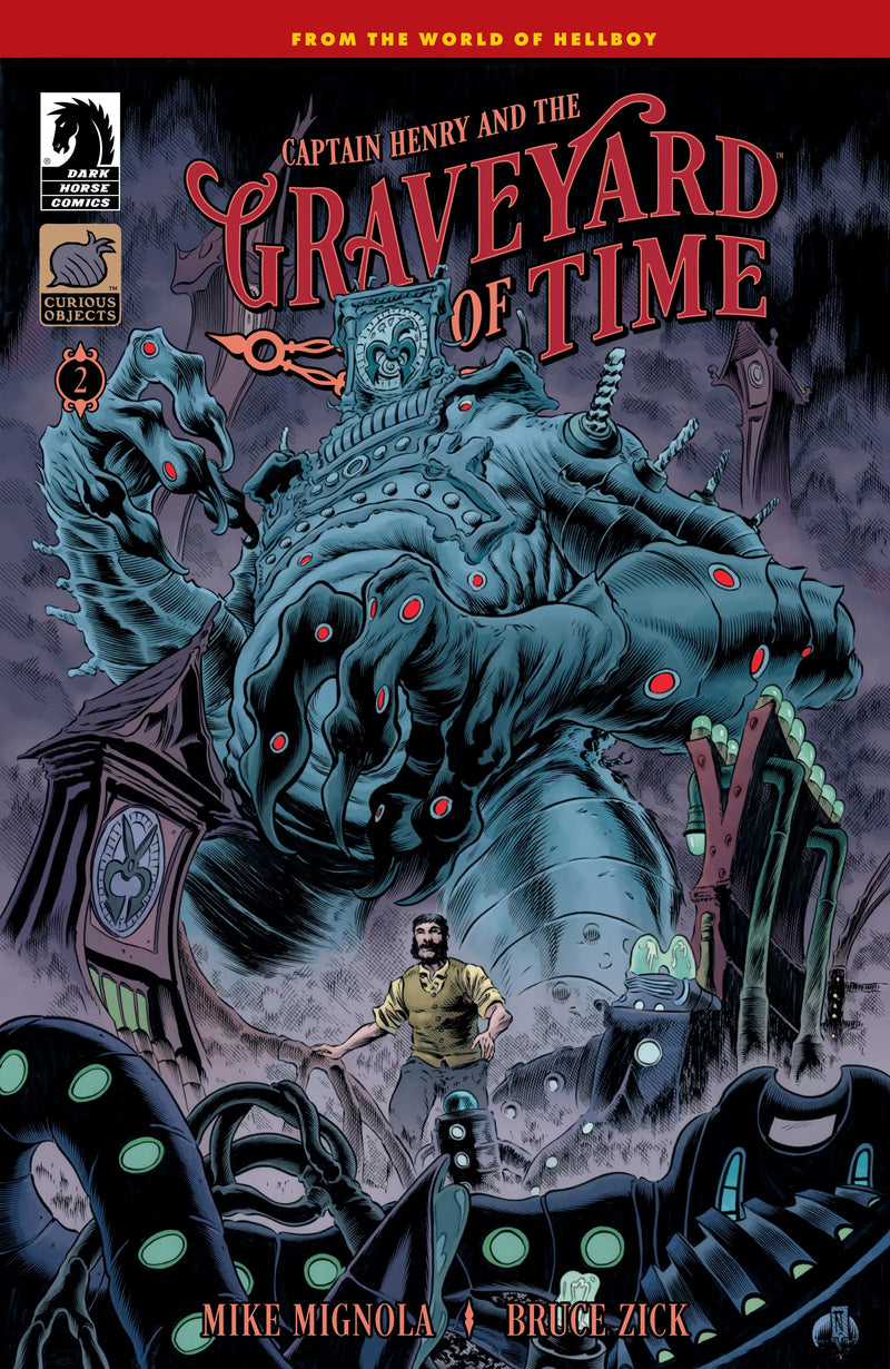 Captain Henry And The Graveyard Of Time #2 (Cover B) (Troy Nixey) Dark Horse