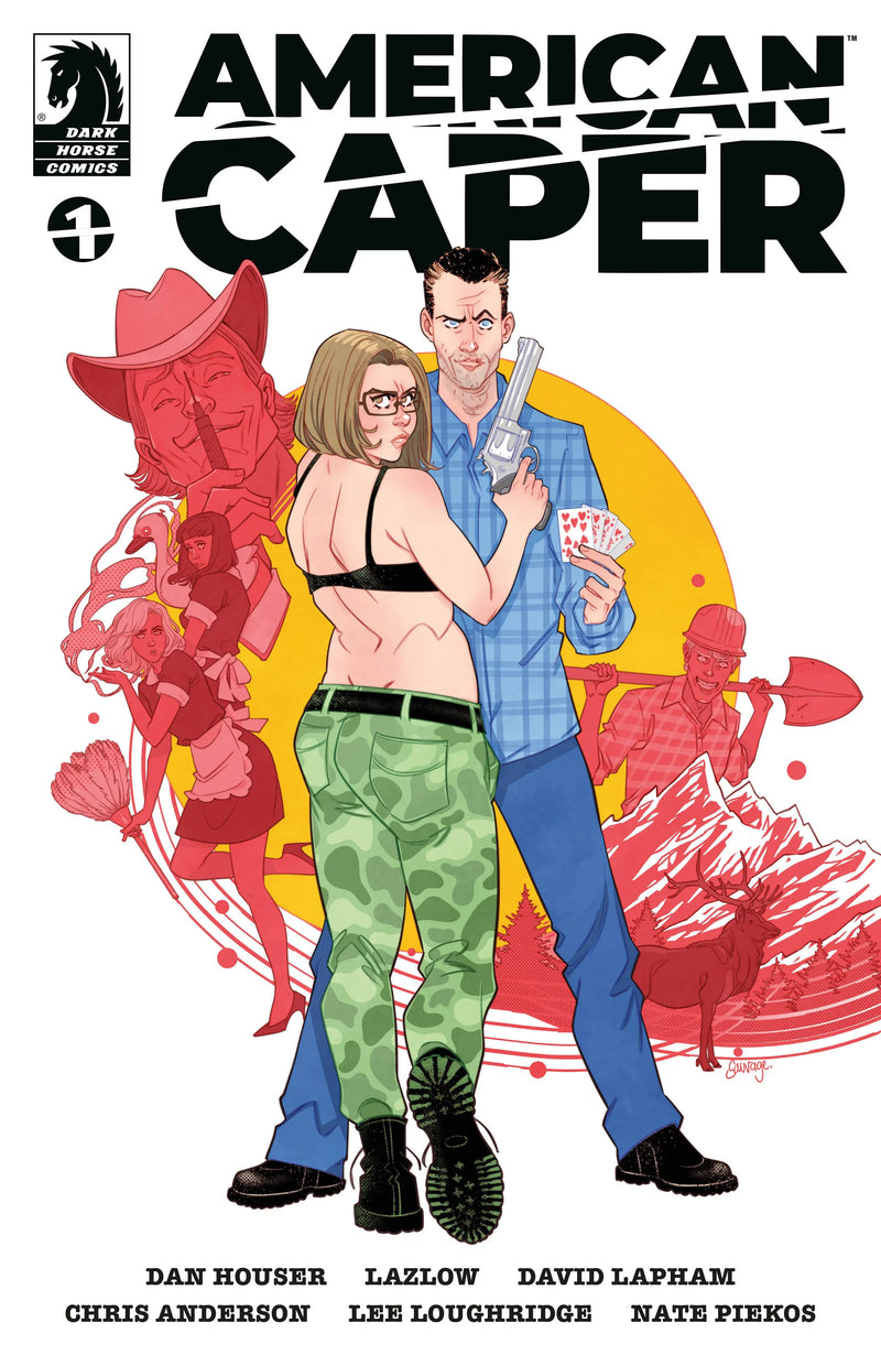 American Caper #1 (Cover E) (Marguerite Sauvage) Dark Horse