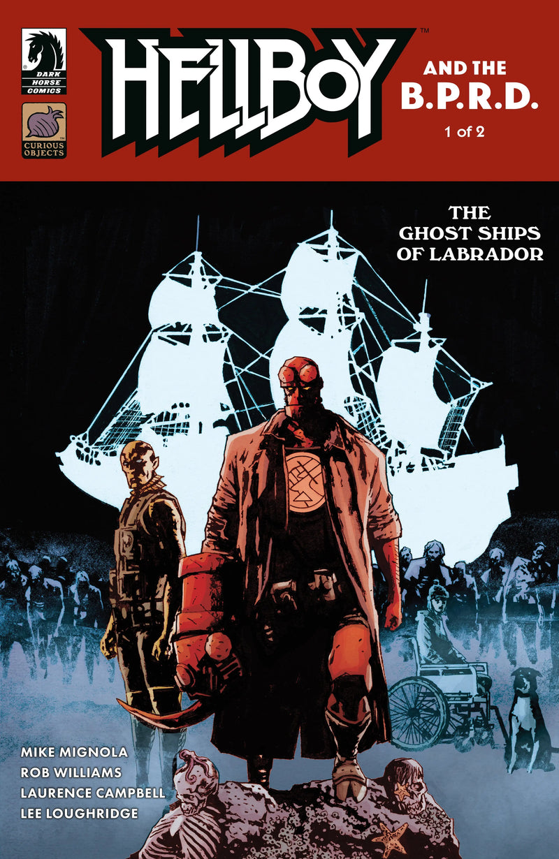 Hellboy And The B.P.R.D.: The Ghost Ships Of Labrador #1 (Cover A) (Laurence Campbell) Dark Horse