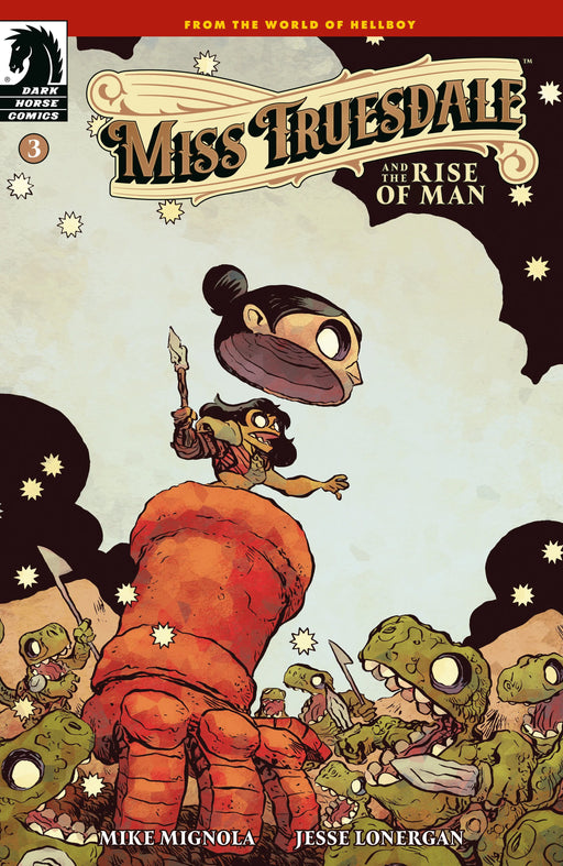 Miss Truesdale And The Rise Of Man #3 (Cover B) (Jesse Lonergan) Dark Horse
