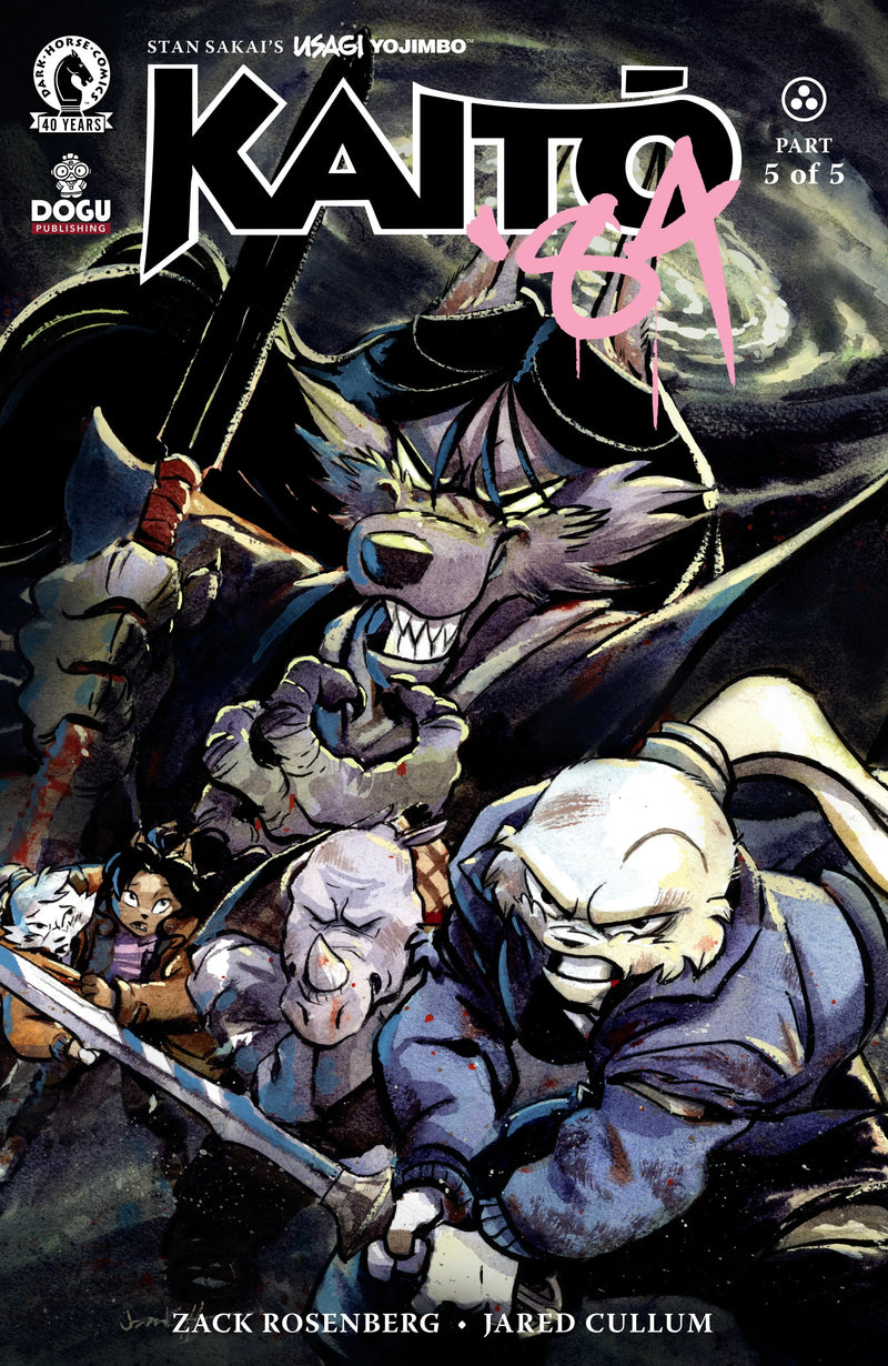 Usagi Yojimbo: Kaito '84 #5 (Cover A) (Jared Cullum) Dark Horse