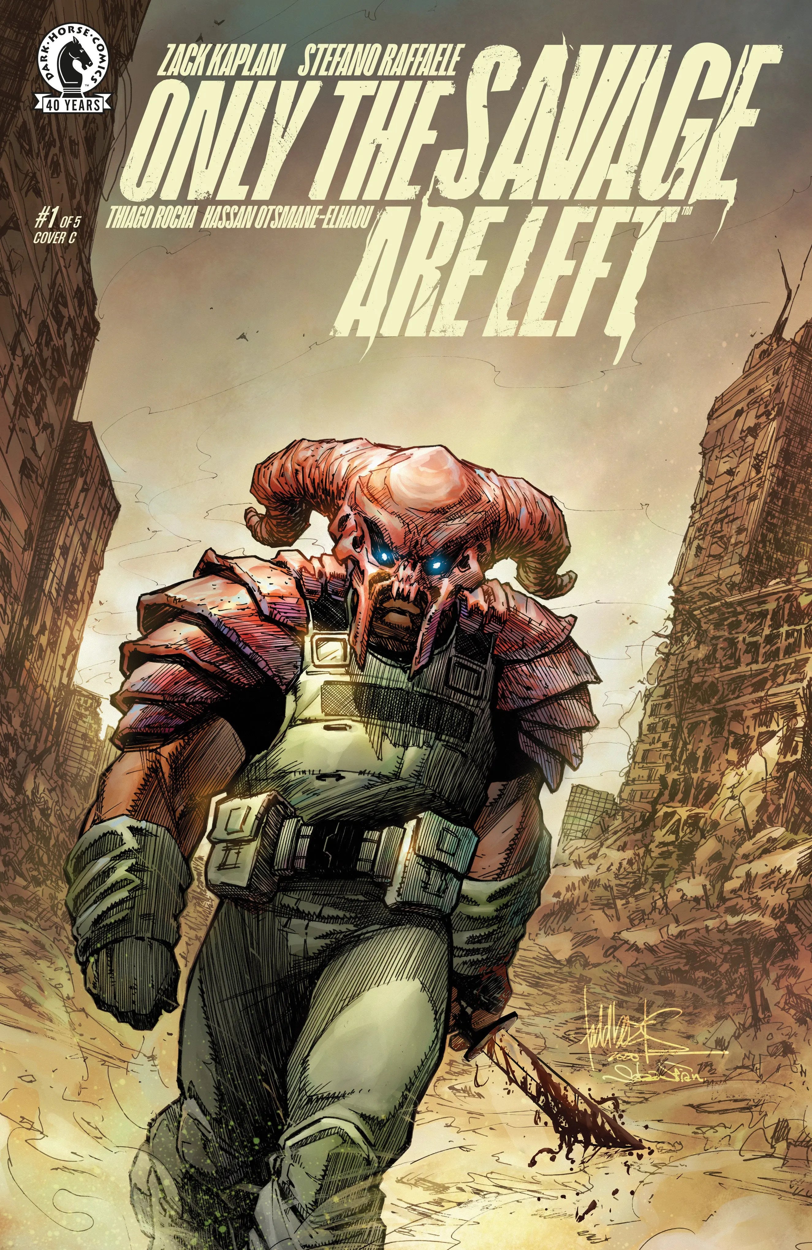 Only The Savage Are Left #1 (Cover C) (Todd Beats) - Revenge Of