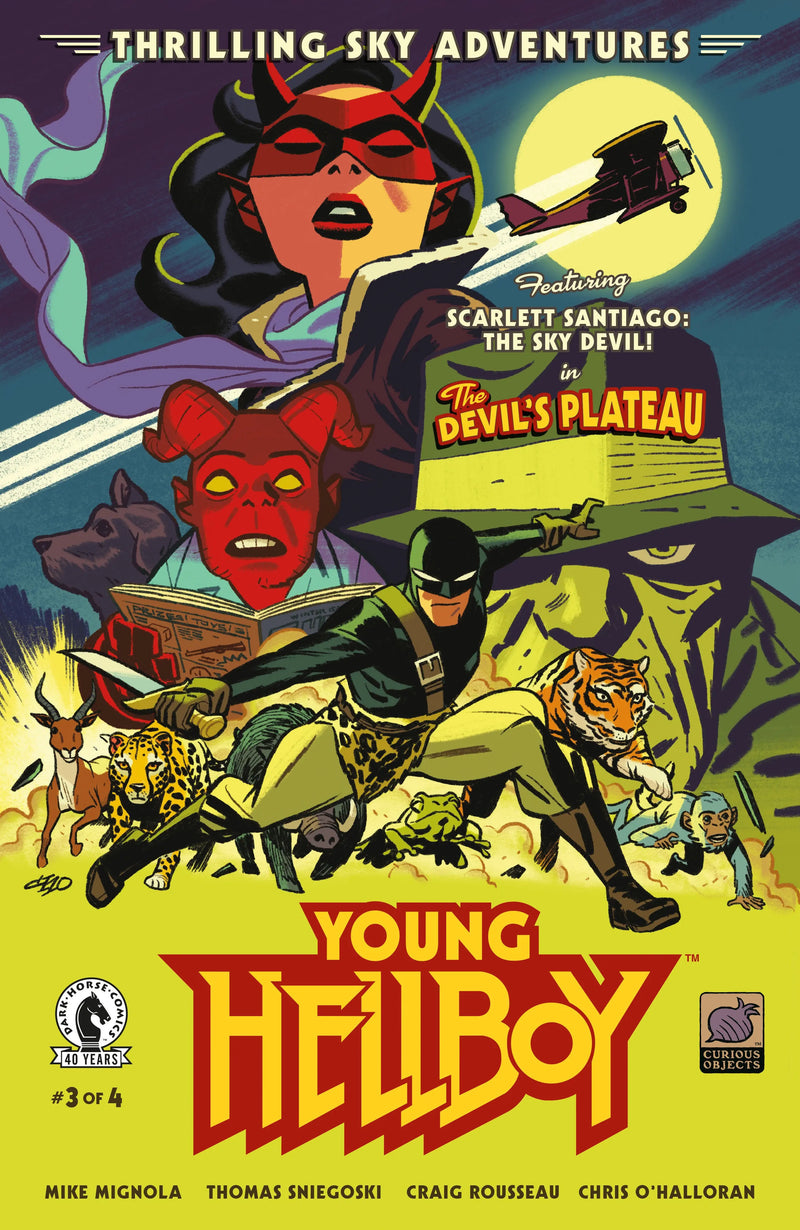 Young Hellboy: Thrilling Sky Adventures #3 (Cover B) (Michael Cho) Dark Horse