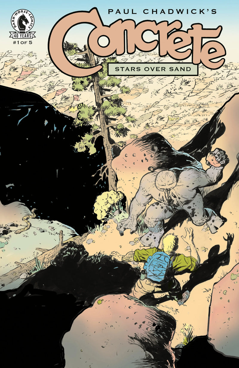 Concrete: Stars Over Sand #1 (Cover B) (Paul Chadwick) Dark Horse
