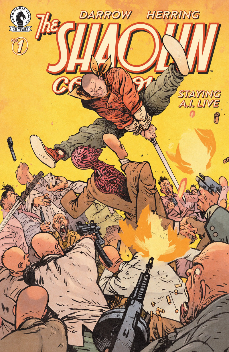 Shaolin Cowboy: Staying A.I.Live #1 (Cover D) (1:15) (Daniel Warren Johnson) Dark Horse