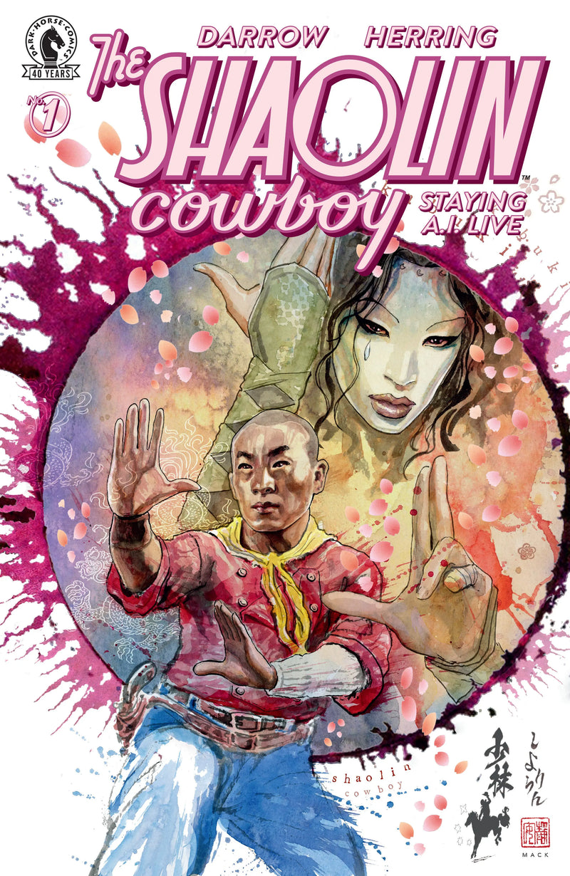 Shaolin Cowboy: Staying A.I.Live #1 (Cover E) (David Mack) Dark Horse