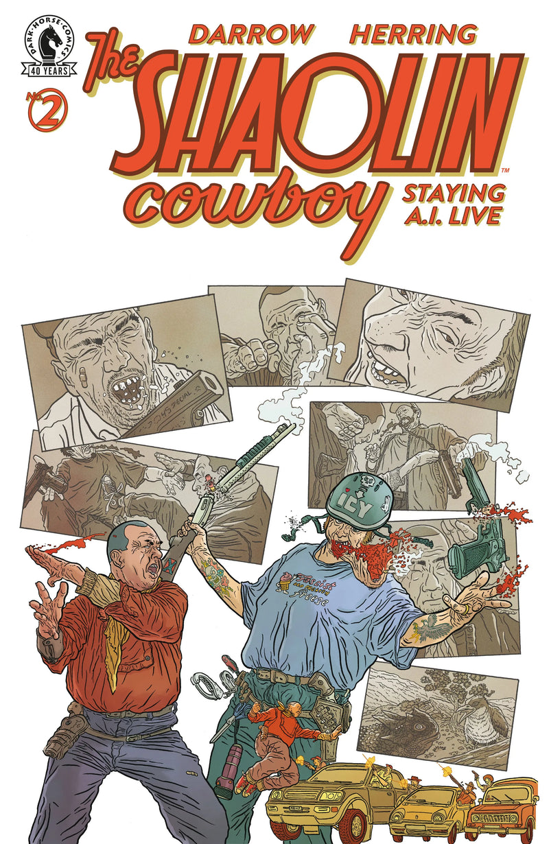 Shaolin Cowboy: Staying A.I.Live #2 (Cover A) (Geof Darrow) Dark Horse