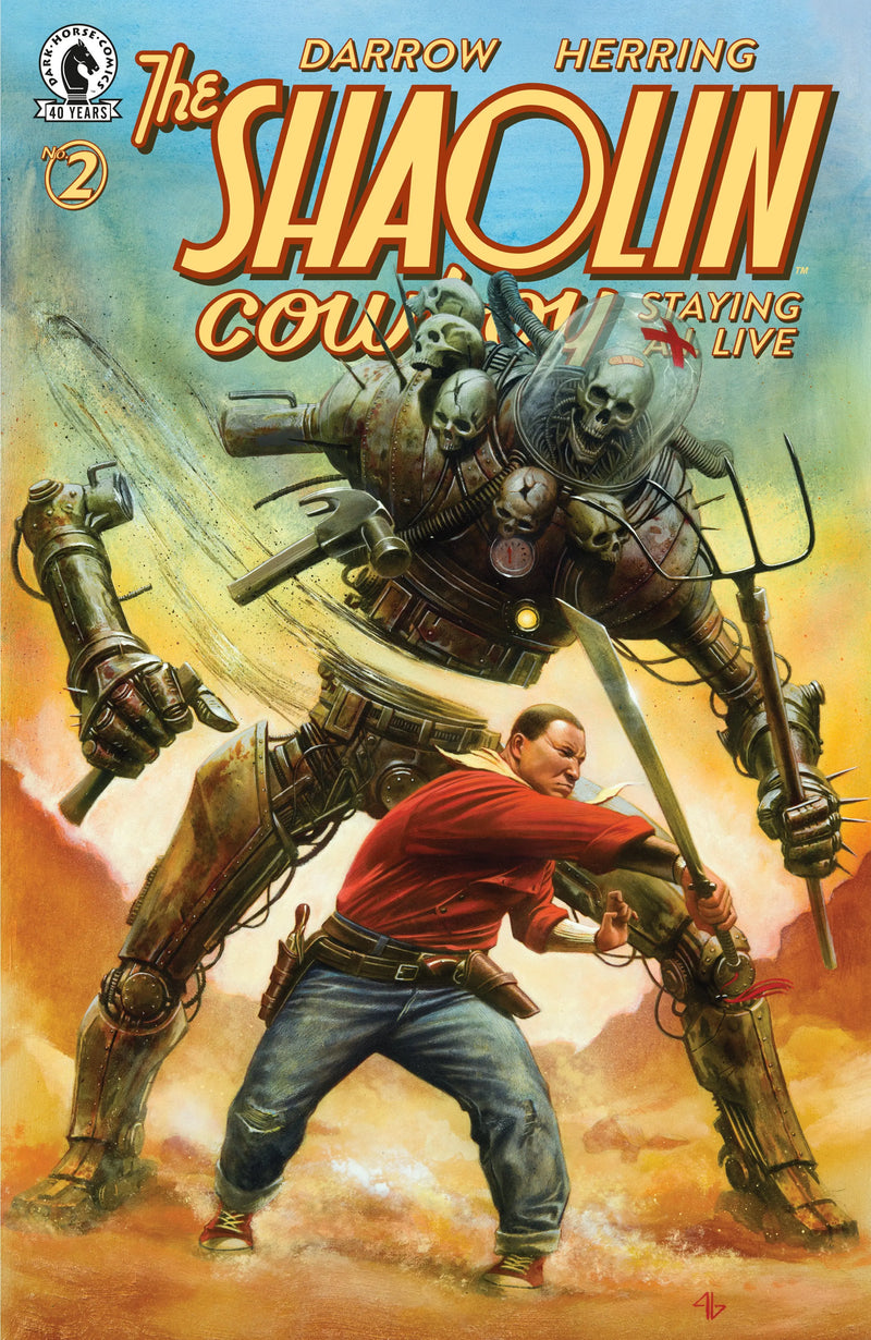 Shaolin Cowboy: Staying A.I.Live #2 (Cover B) (1:15) (Adi Granov) Dark Horse