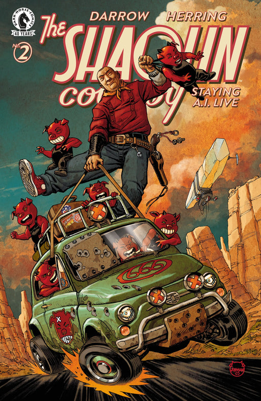 Shaolin Cowboy: Staying A.I.Live #2 (Cover C) (Dave Johnson) Dark Horse