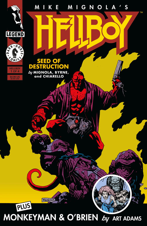 Hellboy: Seed Of Destruction #1 (Facsimile Reprint) (Cover A) (Mike Mignola) Dark Horse