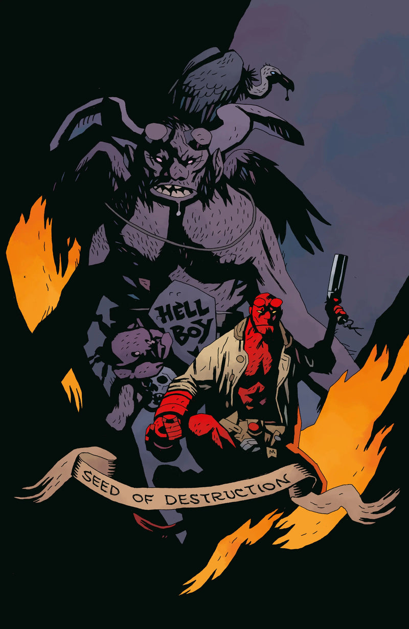 Hellboy: Seed Of Destruction #1 (Facsimile Reprint) (Cover B) (1 in 25) (Mike Mignola) Dark Horse