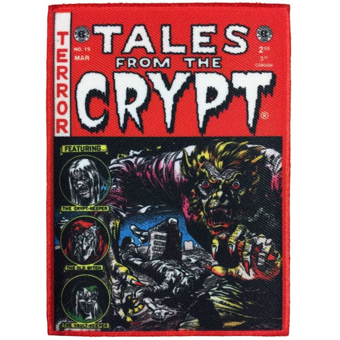 Tales From The Crypt Red Comic Patch