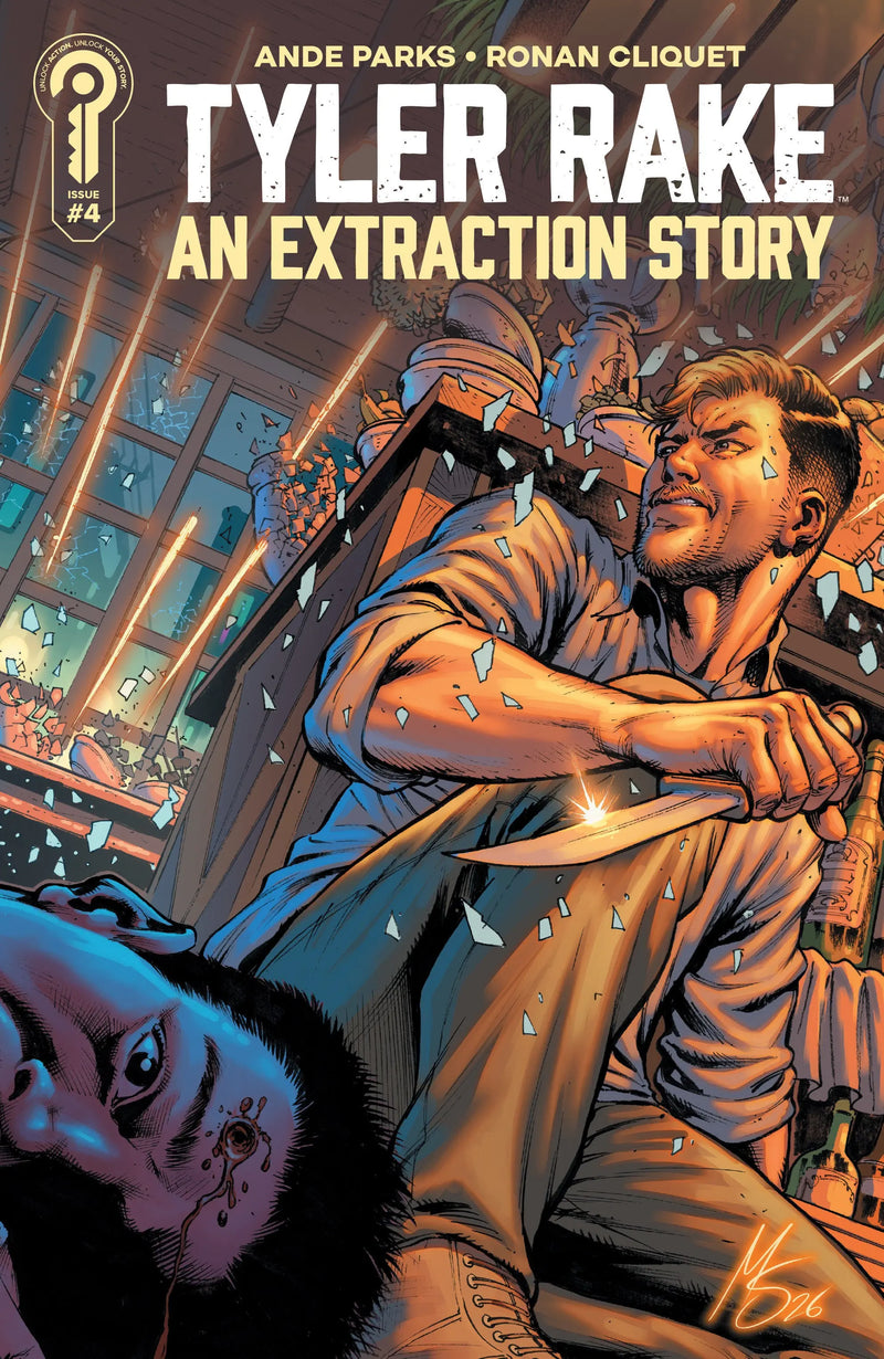 Tyler Rake: An Extraction Story #4 Cover B Marco Santucci Ignition Press
