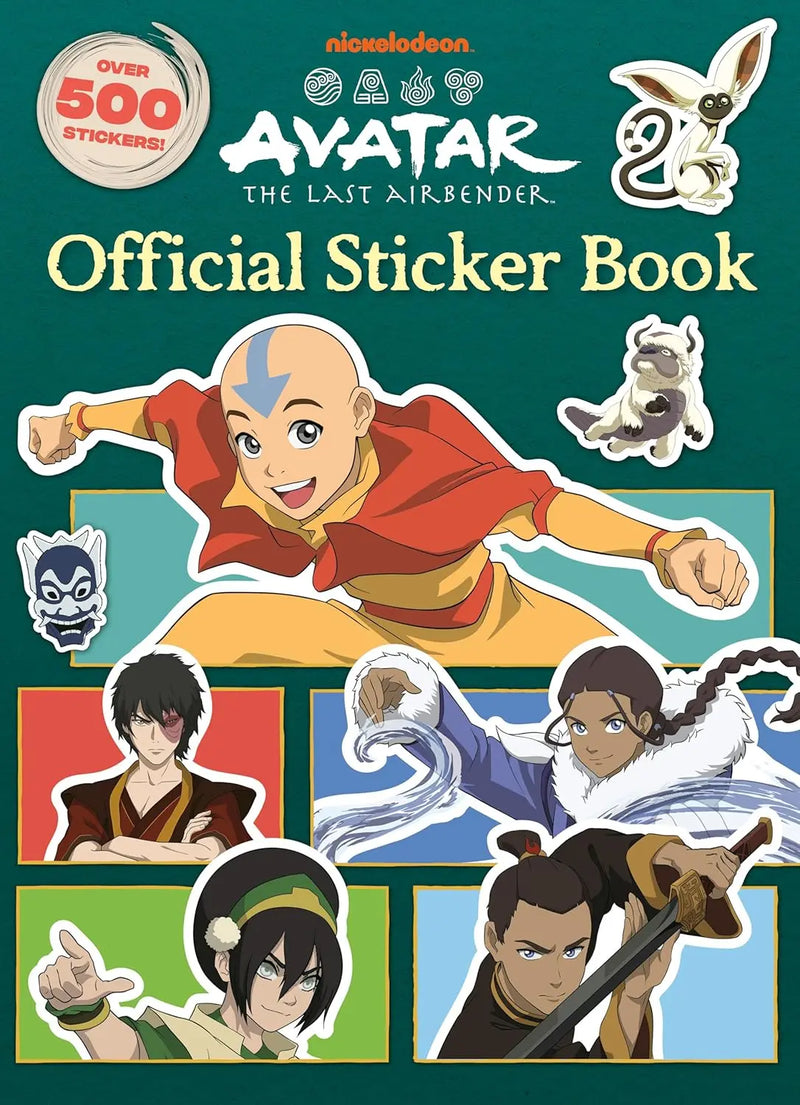 Avatar: The Last Airbender Official Sticker Book Random House Books for Young Readers