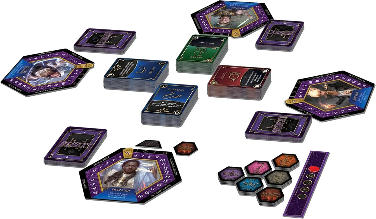 Behext: Unique Deck Building Game with Hexes and Curses