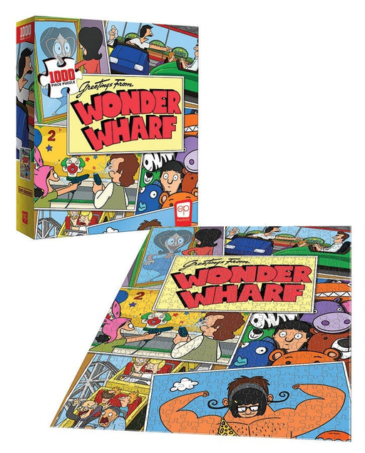 Puzzle: Bob`s Burgers - Greetings from Wonder Wharf 1000pcs