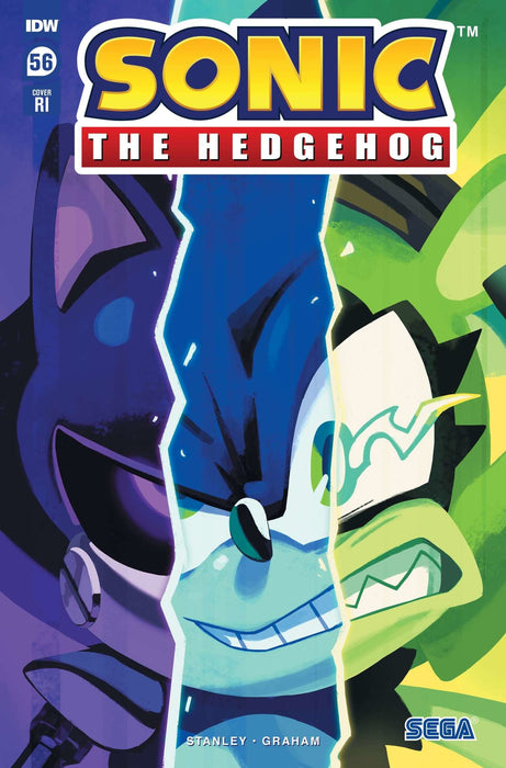 Sonic The Hedgehog #56 Variant Ri 10 Fourdraine