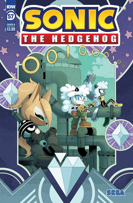 Sonic The Hedgehog #57 Variant B Thomas