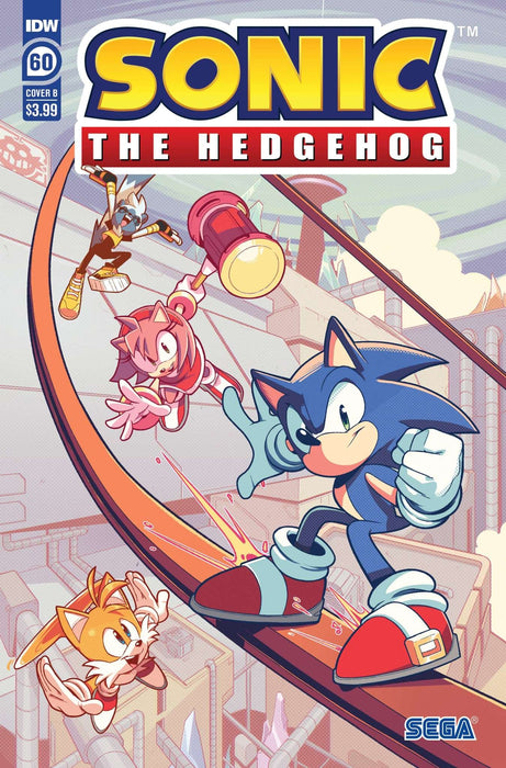 Sonic The Hedgehog #60 Variant B Curry