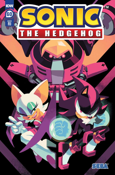 Sonic The Hedgehog #60 Variant Ri 10 Fourdraine