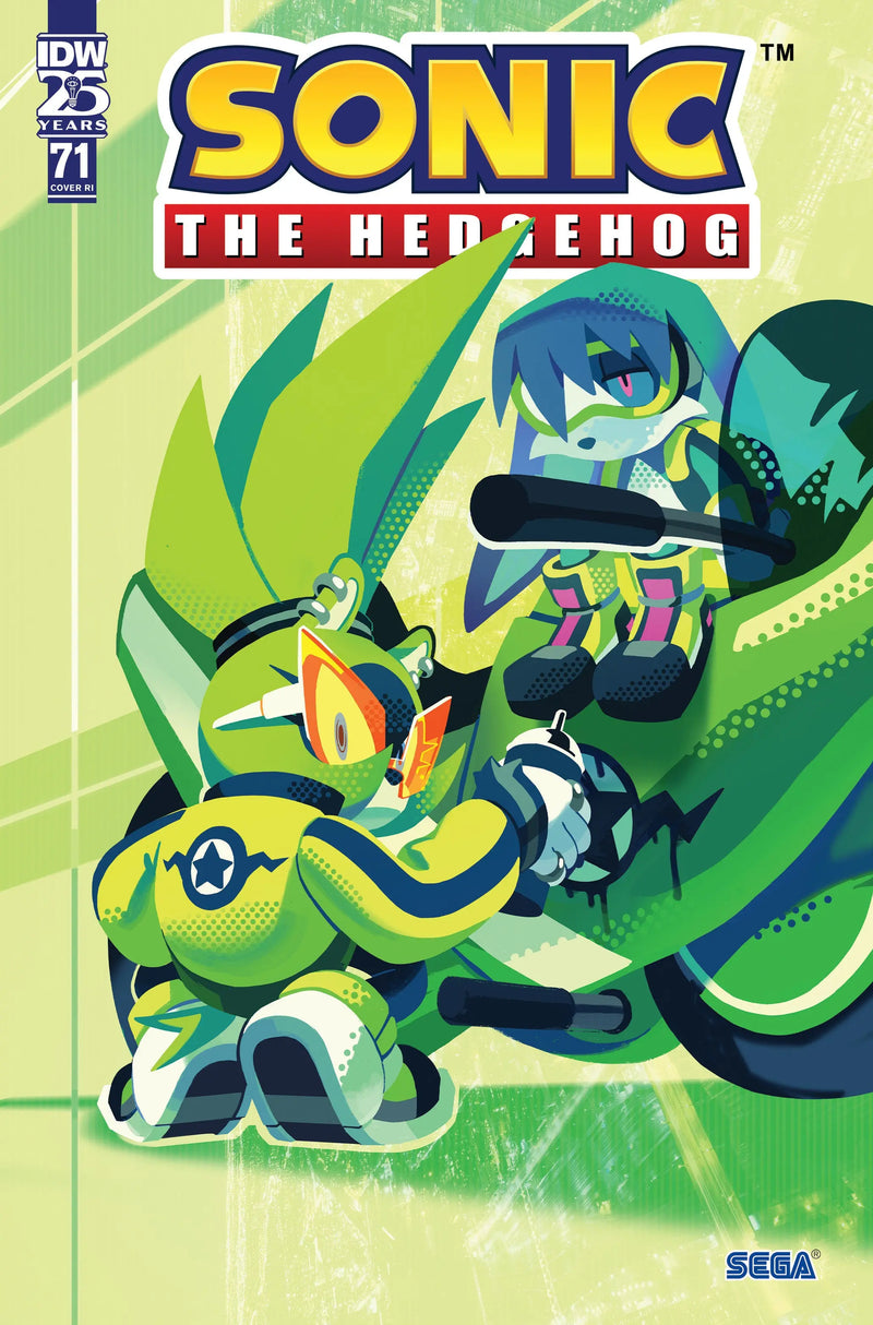 Sonic The Hedgehog #71 Variant Ri (10) (Fourdraine) IDW Publishing