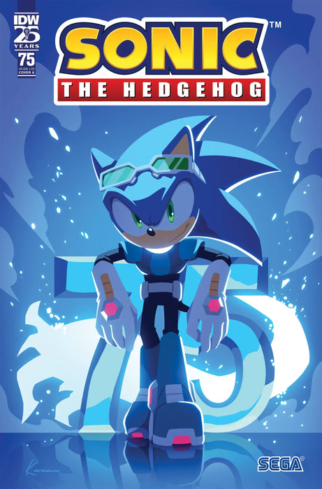 Sonic The Hedgehog #75 Cover A (Sonic Team) IDW Publishing