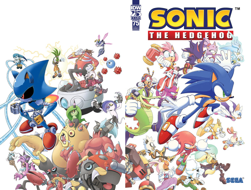 Sonic The Hedgehog #75 Variant C (Thomas) IDW Publishing