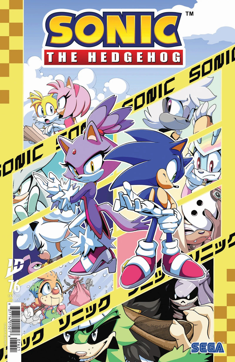 Sonic The Hedgehog #76 Variant B (Thomas) IDW Publishing