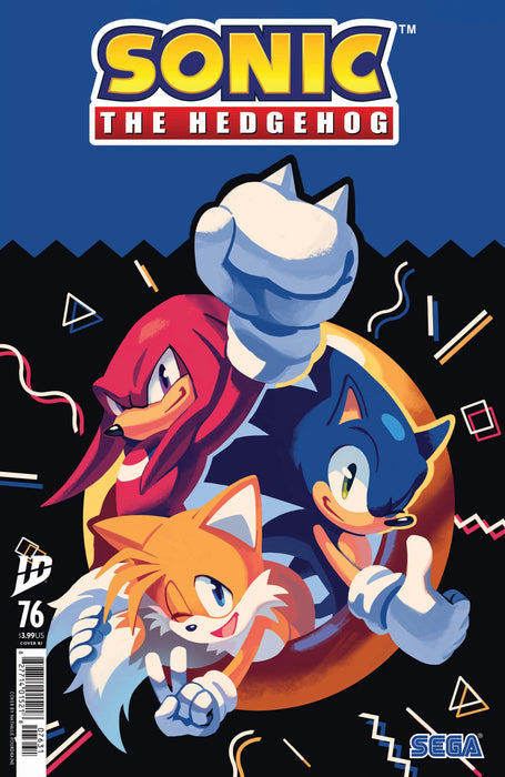Sonic The Hedgehog #76 Variant Ri (10) (Fourdraine) IDW Publishing
